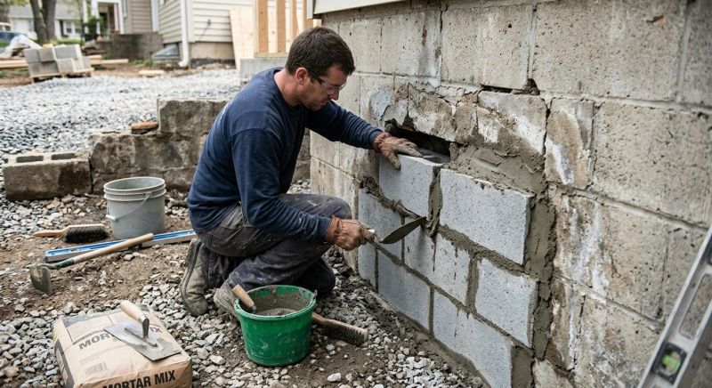 Block Wall Repair in Lilburn, GA