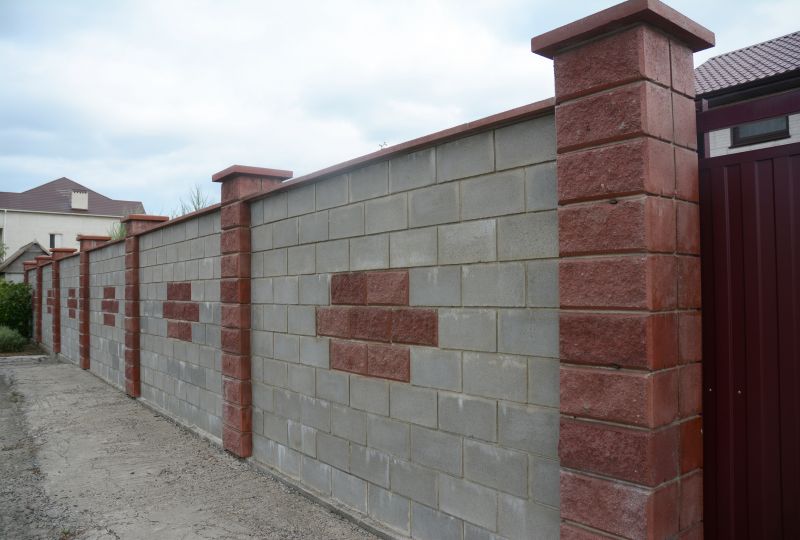 Brick Fence Repair in Snellville, GA