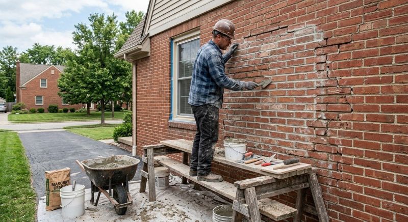 Brick Flatwork Repair in Lilburn, GA