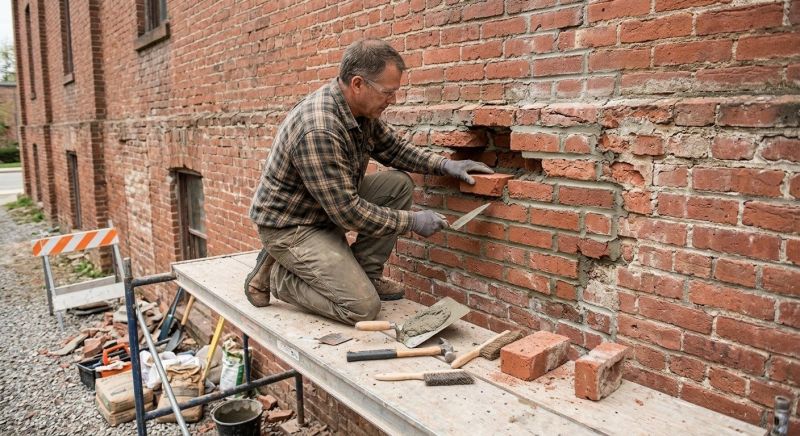 Brick Repair in Auburn, GA