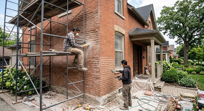 Brick Restoration in Barrow County, GA