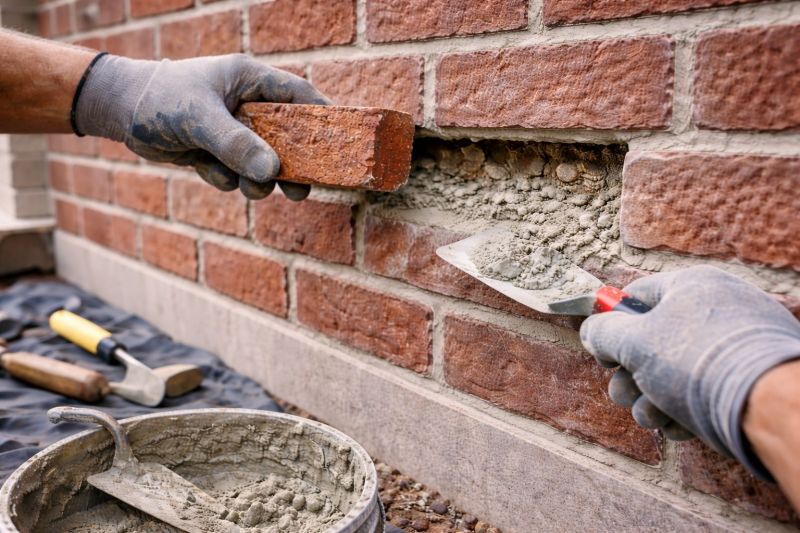 Brick Stairs Repair in Grayson, GA