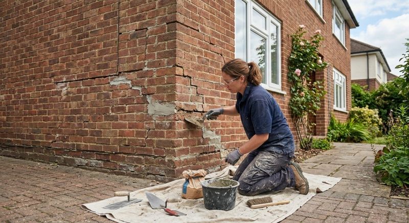 Brick Wall Repair in Dacula, GA