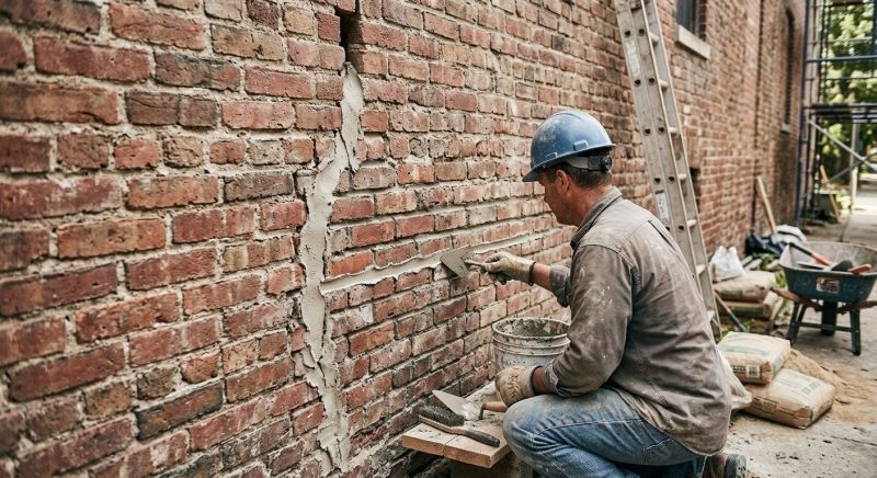 Brick Wall Repair in Lithonia, GA