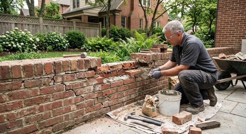Brick Wall Repair in Lithonia, GA
