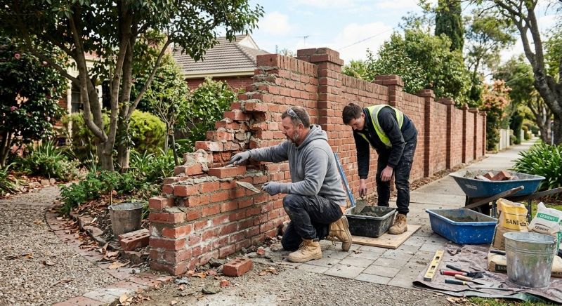 Brick Wall Repair in Loganville, GA