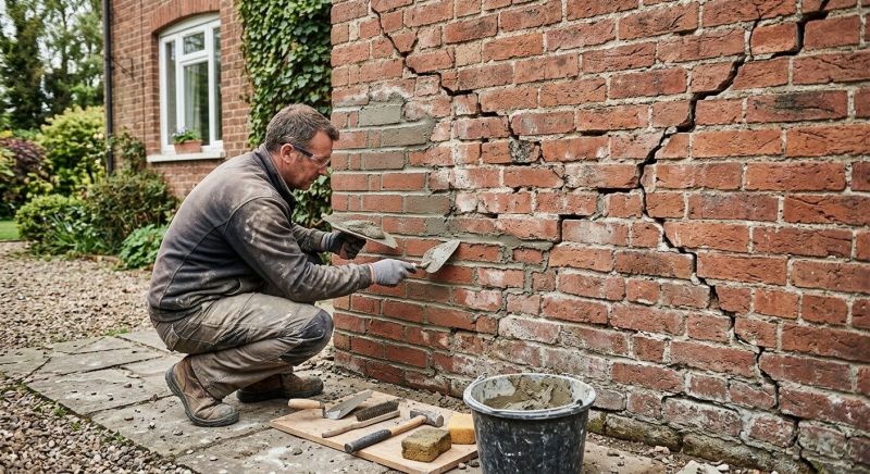 Brick Wall Repair in Newton County, GA