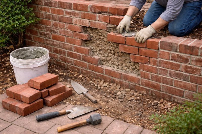 Brick Wall Repair in Norcross, GA