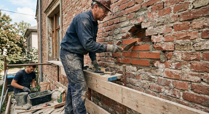 Brick Wall Repair in Rockdale County, GA