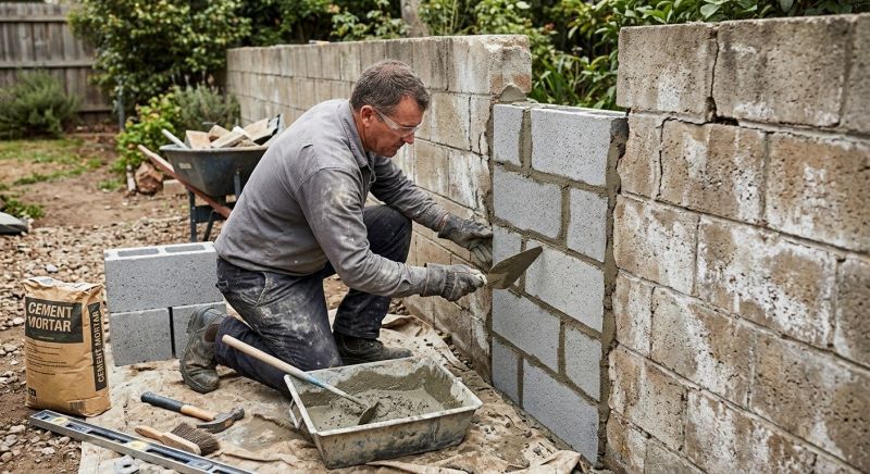 Cement Block Repair in Snellville, GA