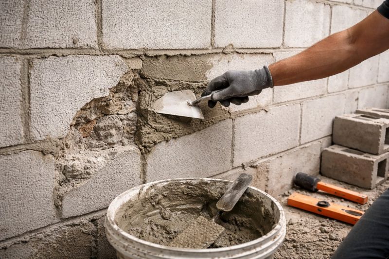 Concrete Block Repair in Suwanee, GA