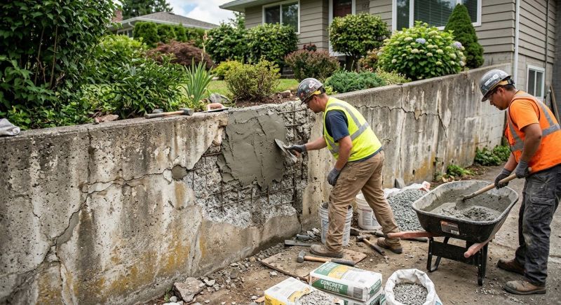 Retaining Wall Repair in Covington, GA