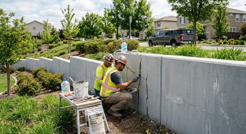 Retaining Wall Repair in Covington, GA