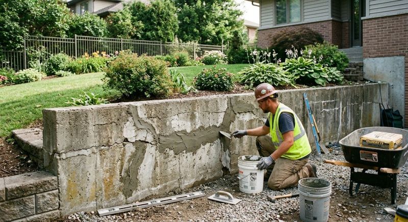 Retaining Wall Repair in Duluth, GA