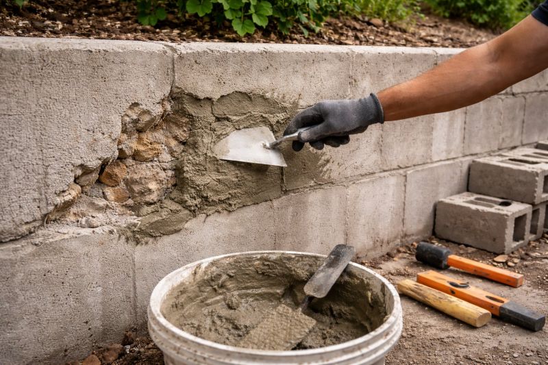 Retaining Wall Repair in Duluth, GA