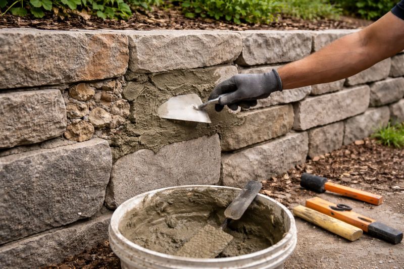Retaining Wall Repair in Norcross, GA