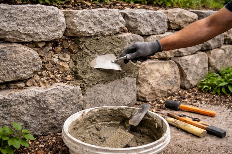 Retaining Wall Repair in Oxford, GA