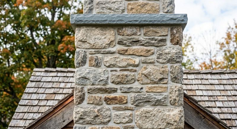 Stone Chimney Installation in Buford, GA