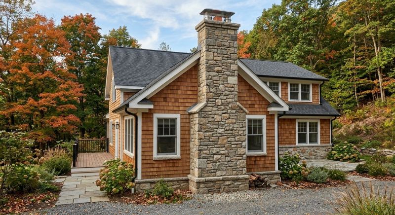 Stone Chimney Installation in Buford, GA