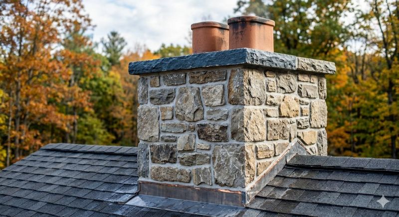 Stone Chimney Installation in Ellenwood, GA