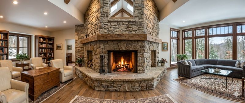 Stone Chimney Installation in Lawrenceville, GA