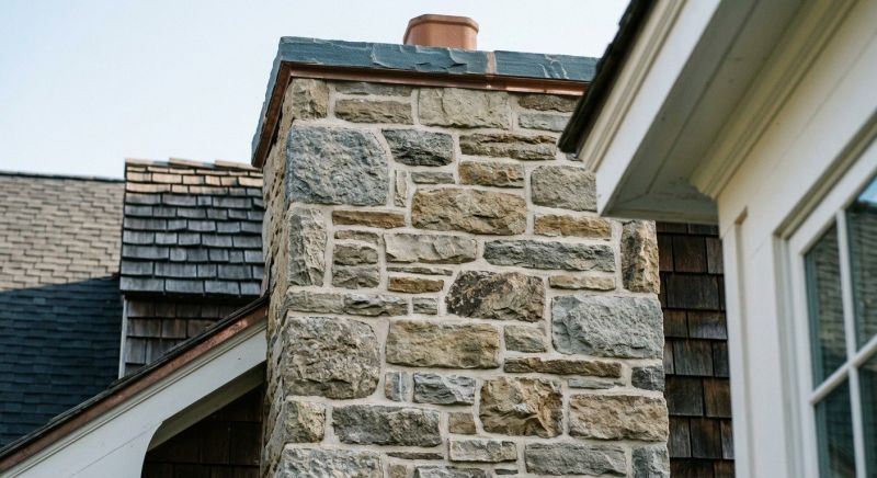 Stone Chimney Installation in Walton County, GA
