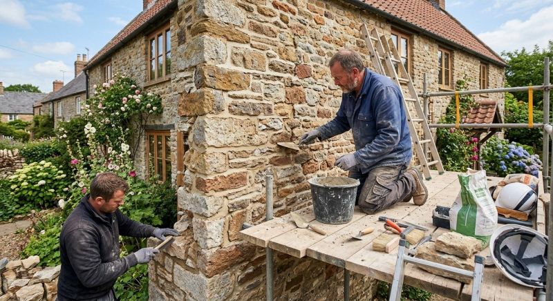Stone Masonry Repair in Flowery Branch, GA