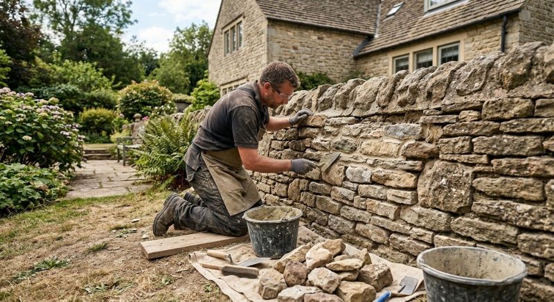 Stonework Repair in Bethlehem, GA