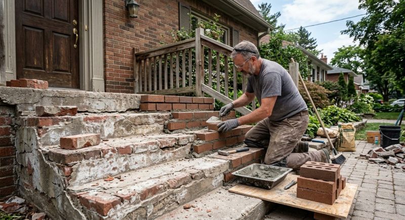 Stonework Repair in Henry County, GA